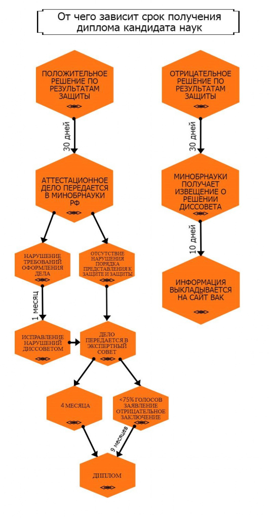 схема получения диплома кандидата наук